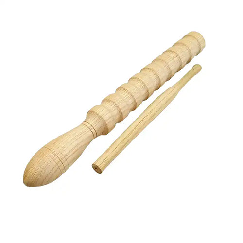 solid wood guiro stick with rasp