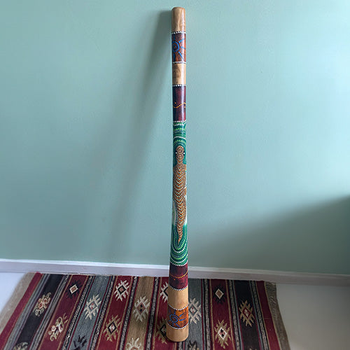 Full size hand painted melaya didgeridoo 