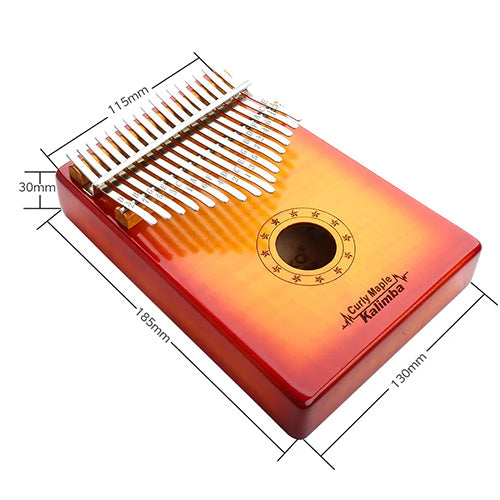 Gecko Kalimba Sunburst C17