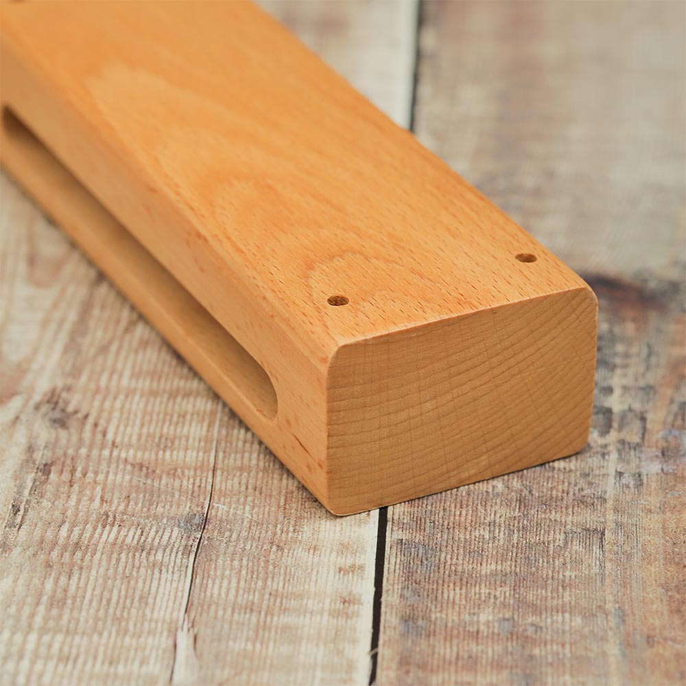 Maple Wood Tone Block Percussion Instrument - 22cm