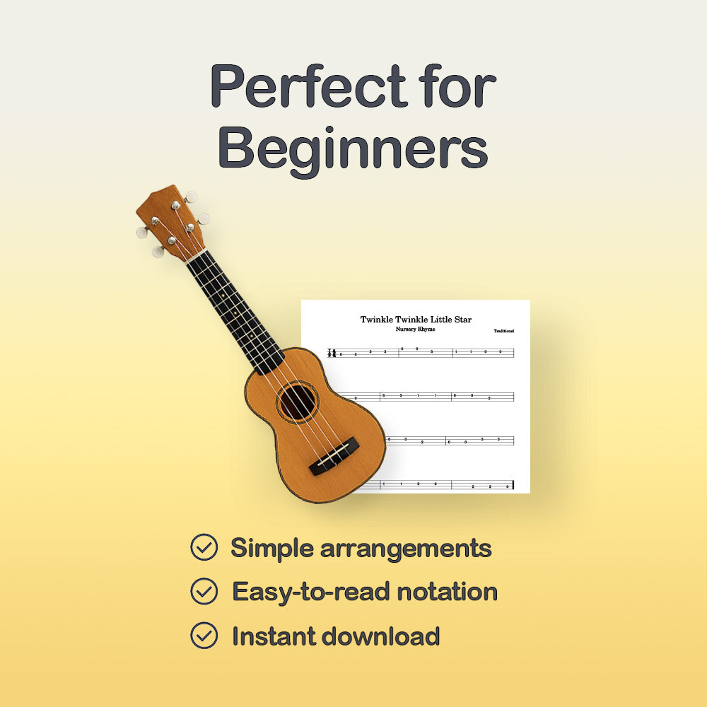 Rock A Bye Baby - Ukulele Tab