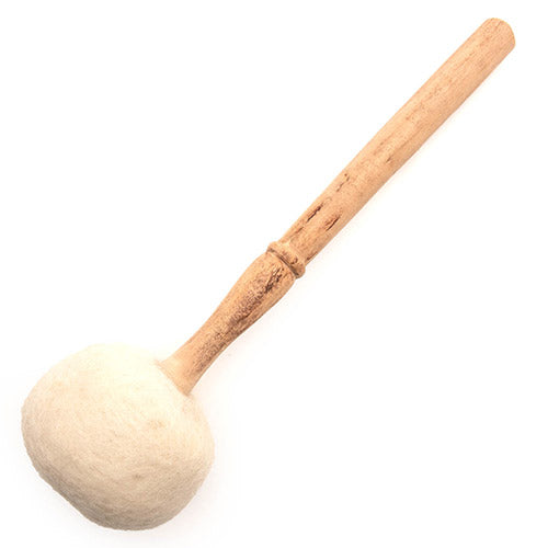 Single Wool Mallet with white background
