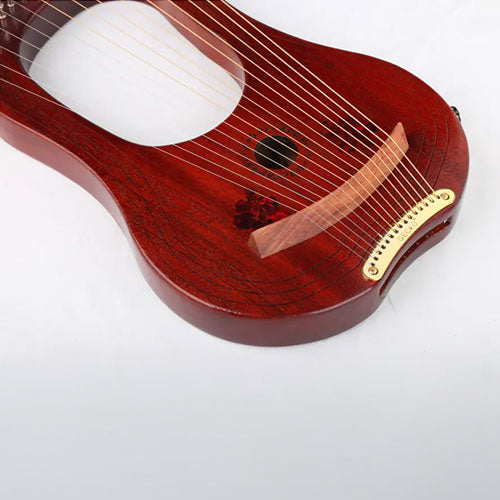 Cherry Lyre Harp (15 String)