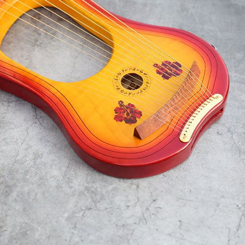 Sunburst Lyre Harp (15 String)