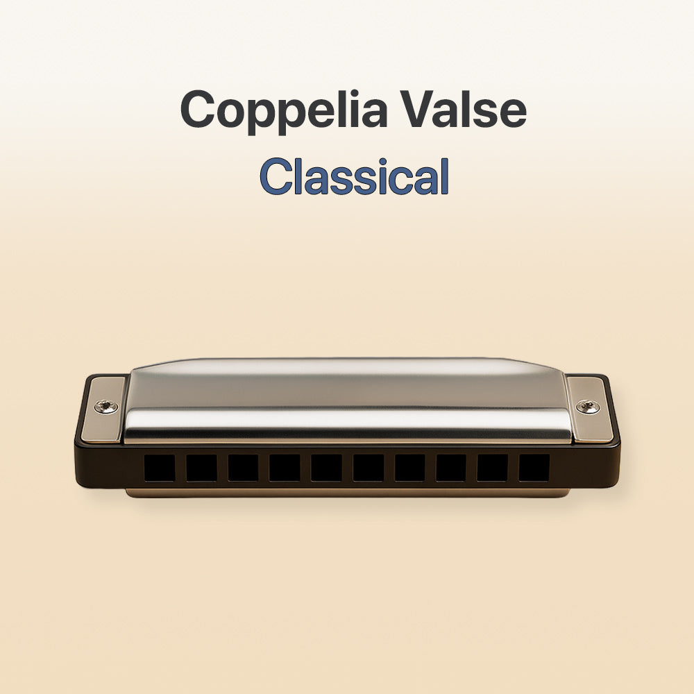 Coppélia Valse - Harmonica tab
