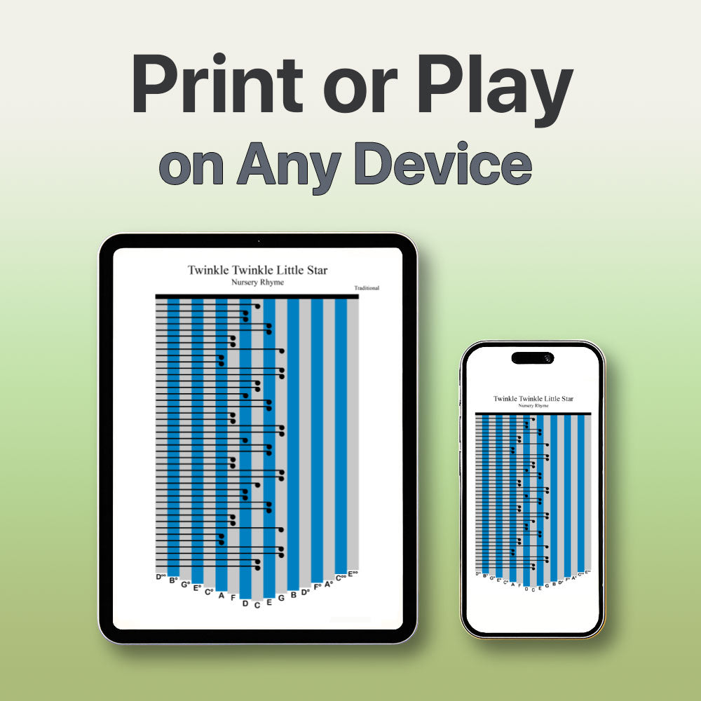 O Come All Ye Faithful - 17 Note Kalimba tab