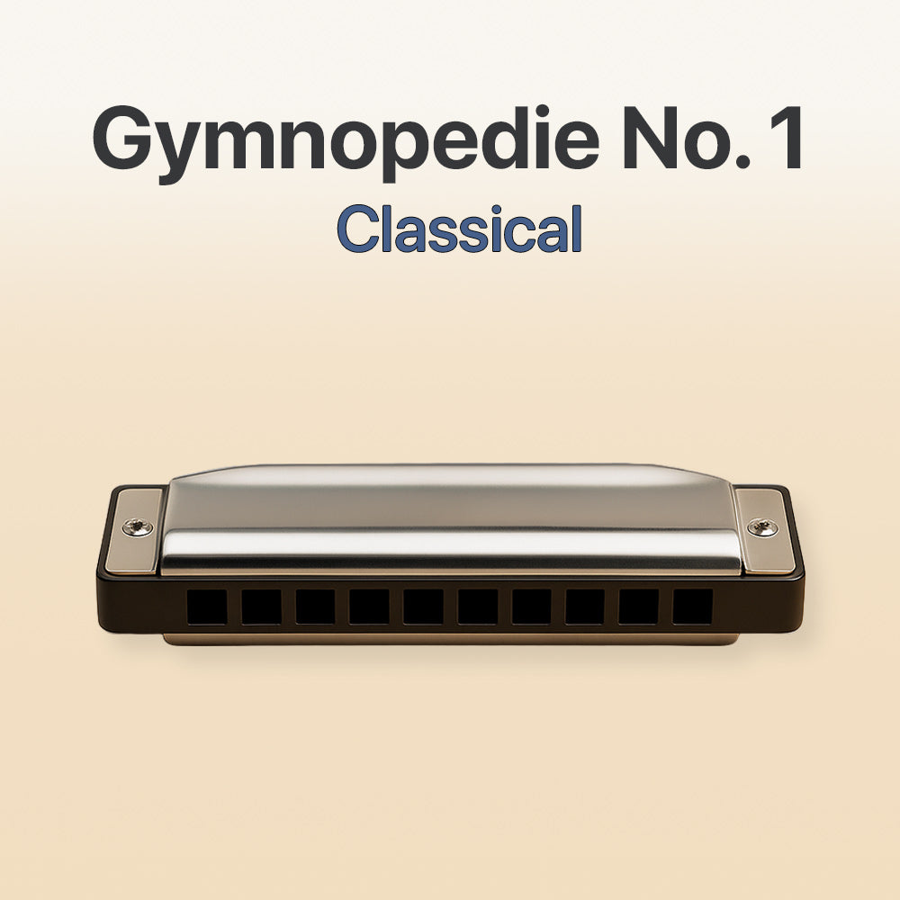 Gymnopedie erik satie- Harmonica tab