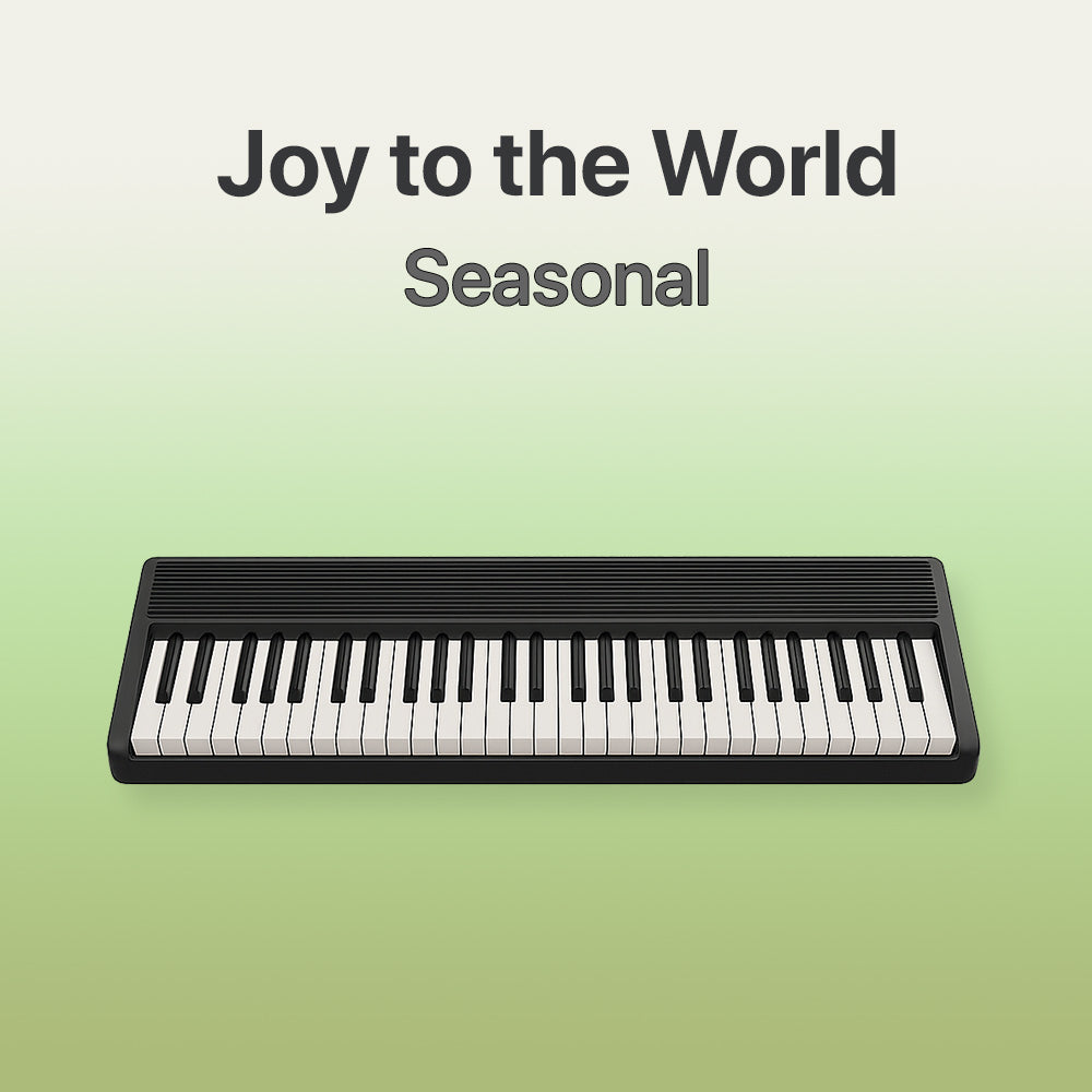joy to the world piano tab