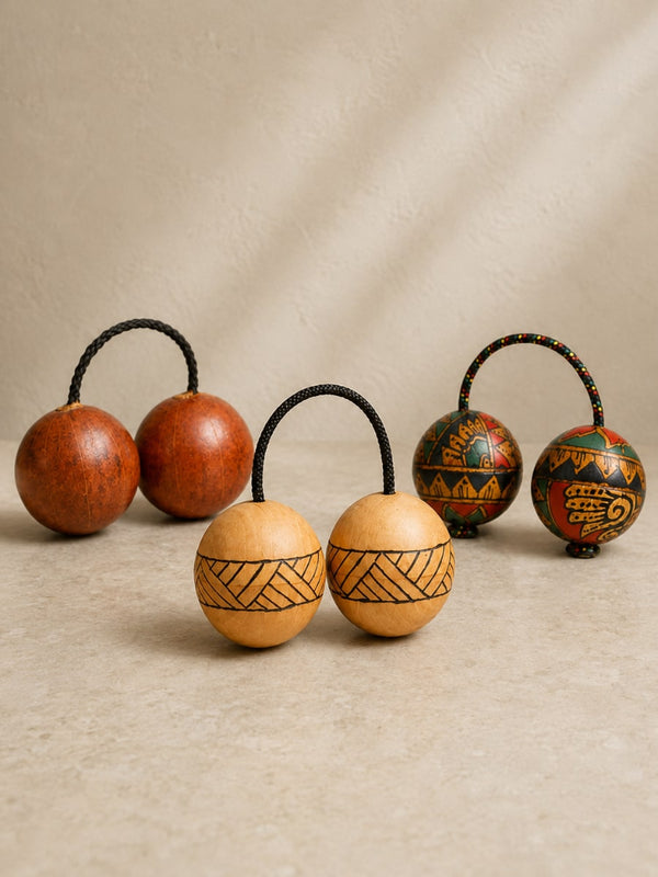 Shakas Instrument Kashaka Shakers | Gourd, Tribal & Wooden Cas Cas