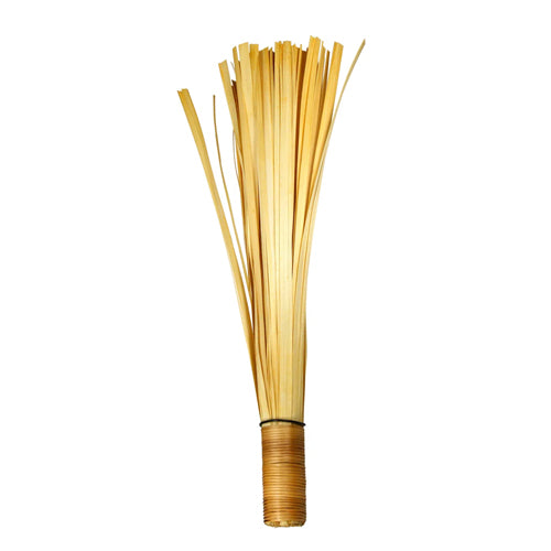 upright bamboo broom