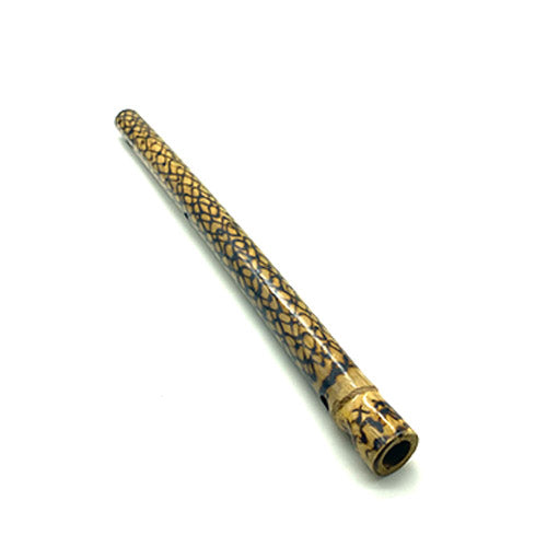 Thai Khlui Flute with white background