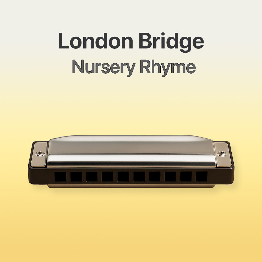 harmonica tab London Bridge is falling down