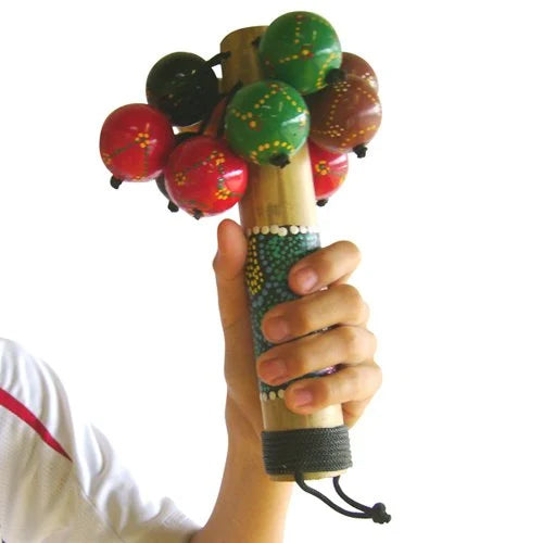 Model holding colourful Ping Pong Shaker