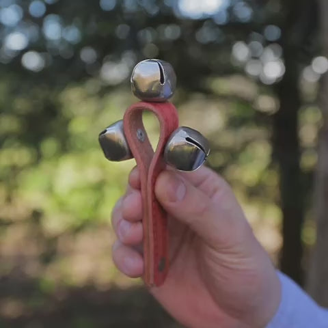 Donguri Bells with Leather Strap Sound Demonstration