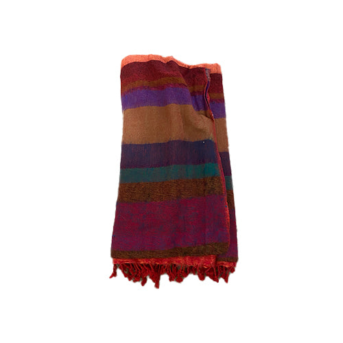 Colourful Muna Wool Blanket