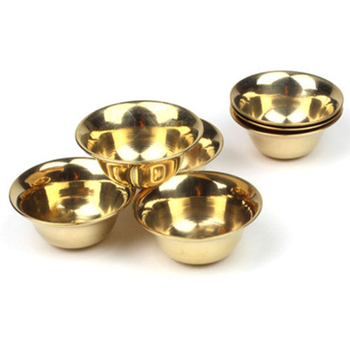 Offering Bowls with white background
