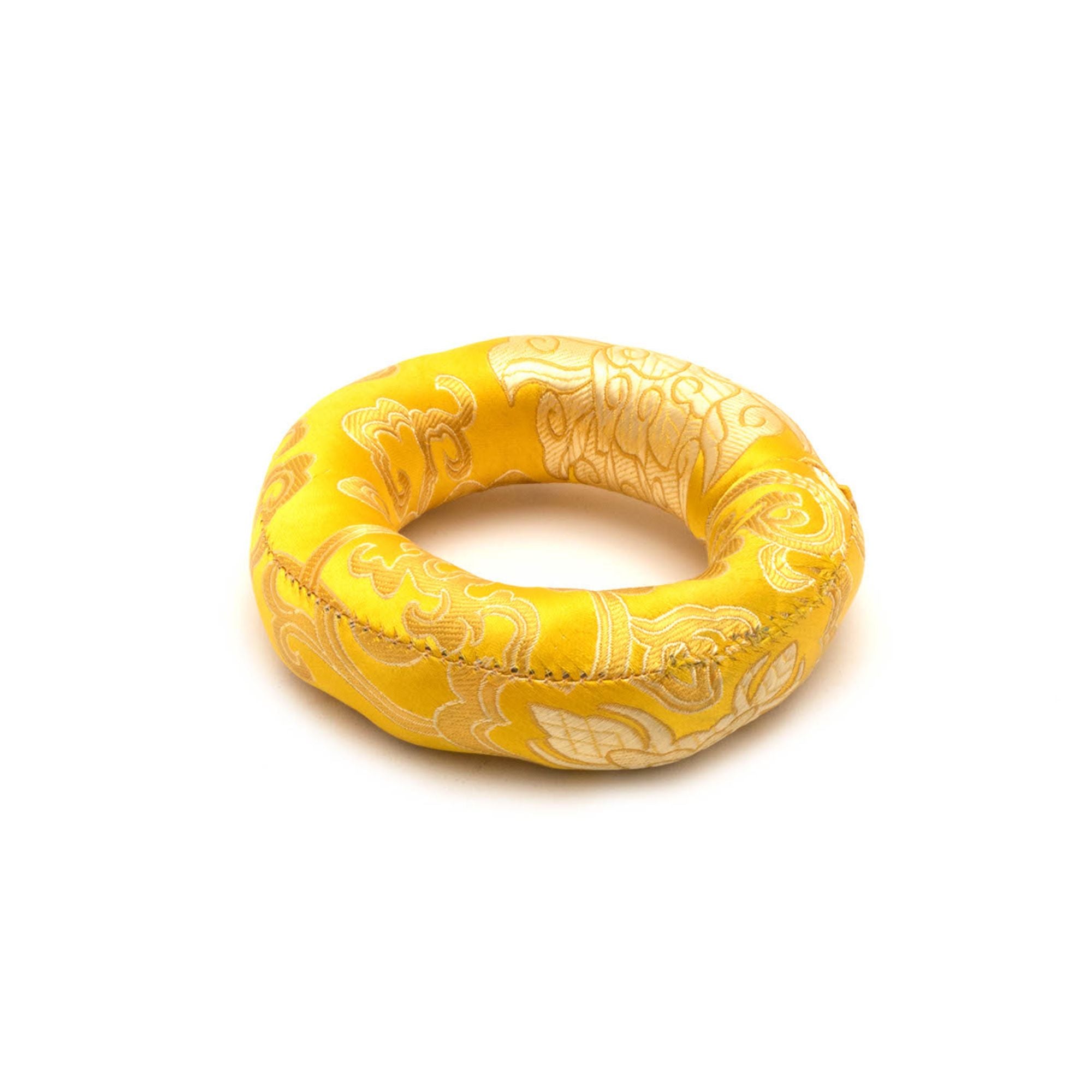 yellow singing bowl donut 