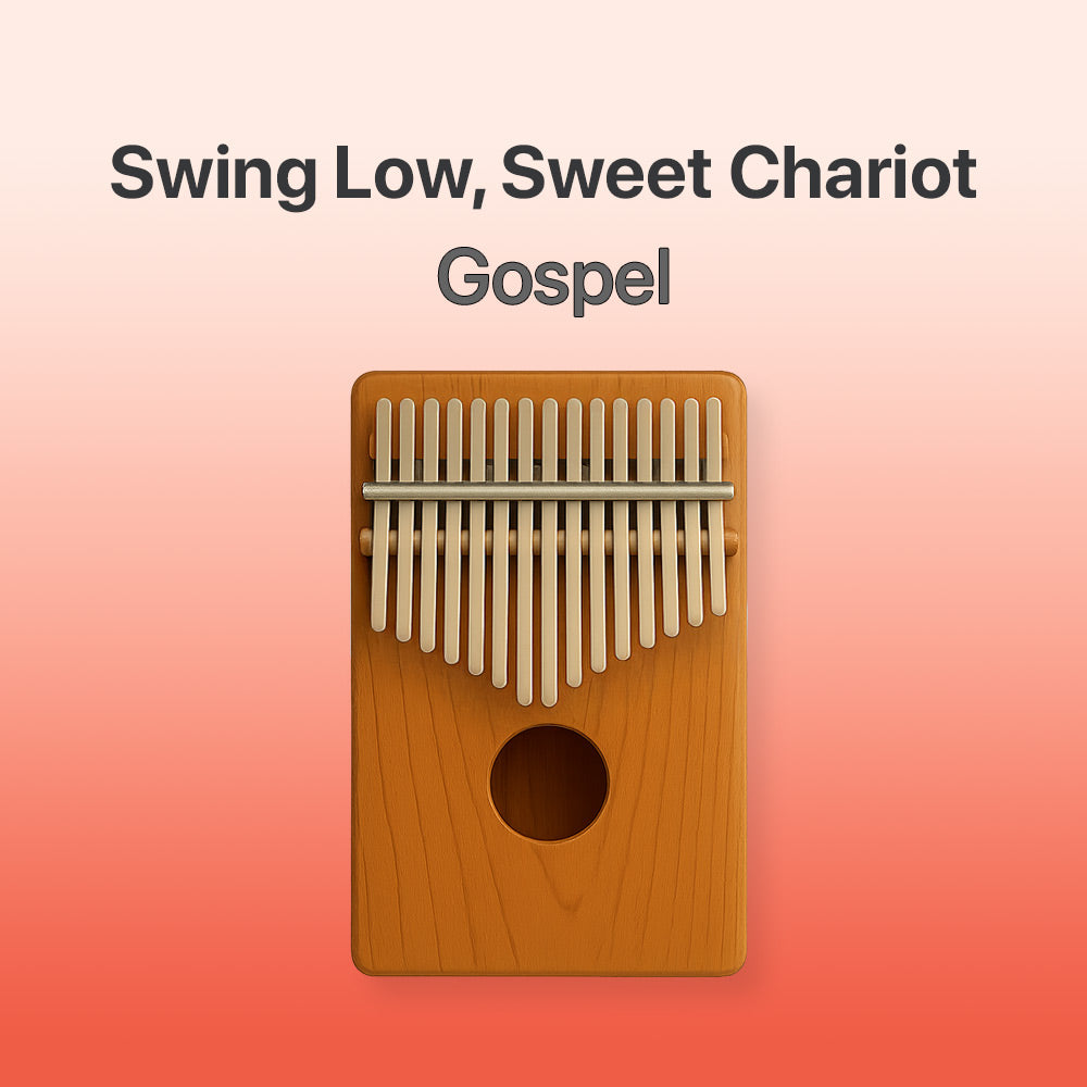 swing low sweet chariot kalimba tab