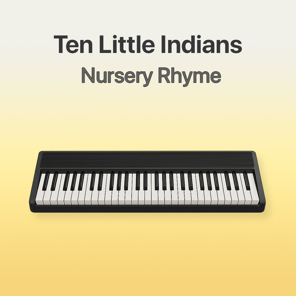 Ten Little Indians Sheet Music