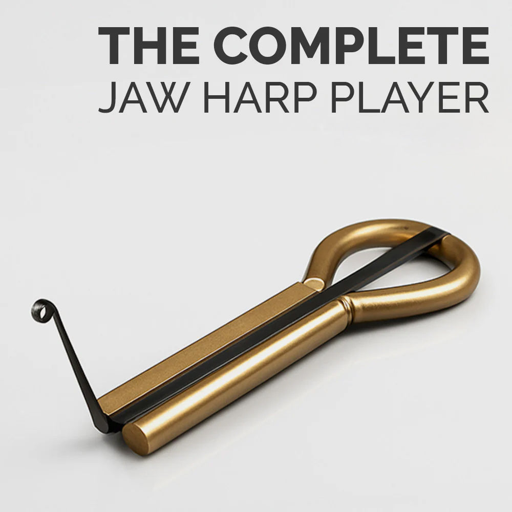 shiny brass jaw harp white background the complete jaw harp