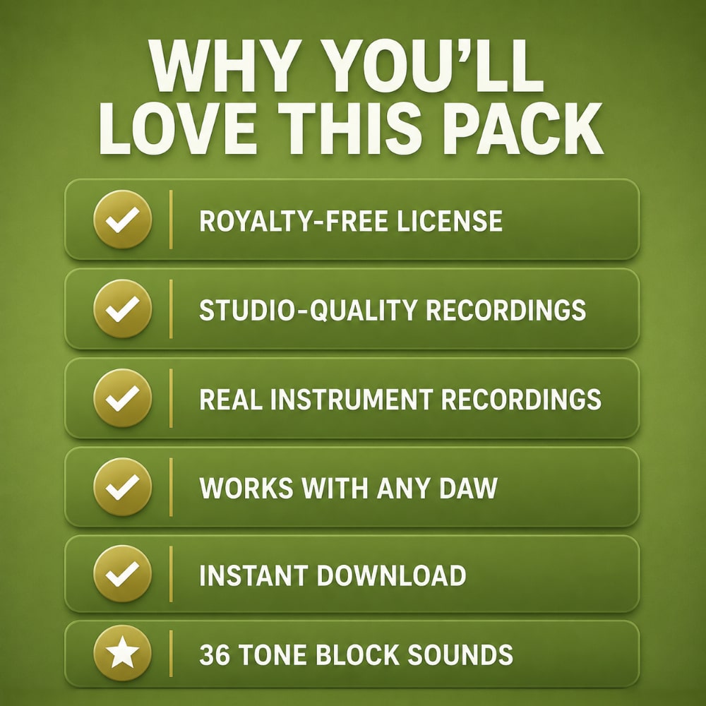 Tone Block Sample Pack