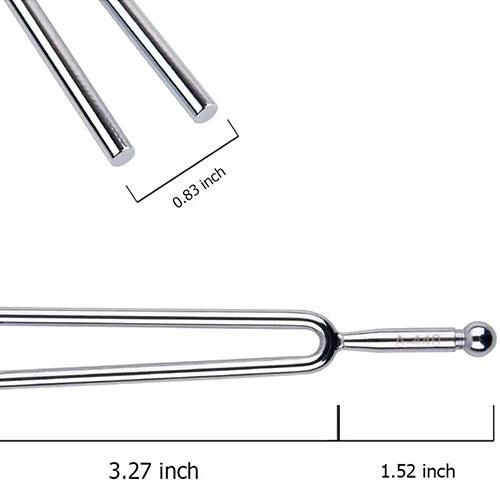 sizes of tuning fork