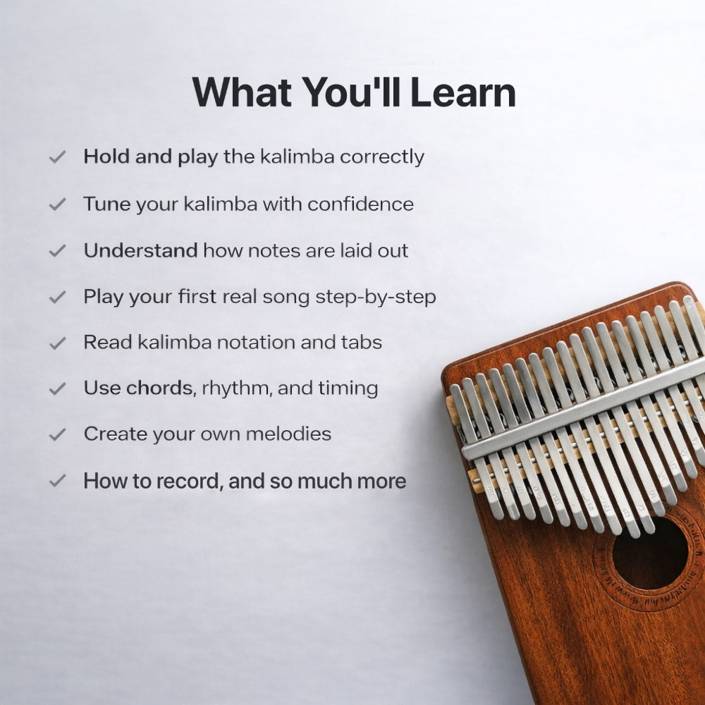 Kalimba Class The Kalimba Starter Course