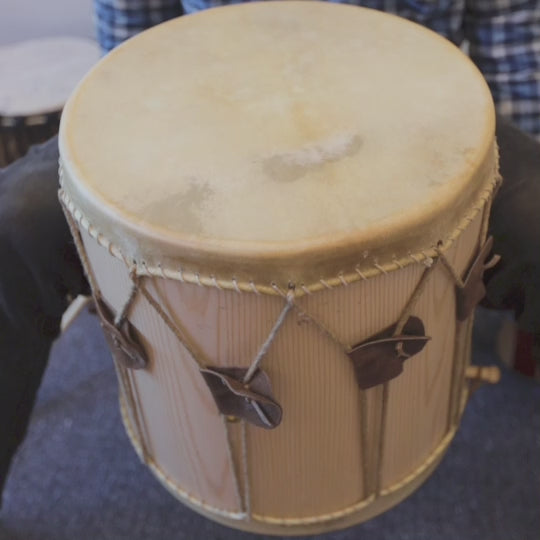 large medieval style drum video 