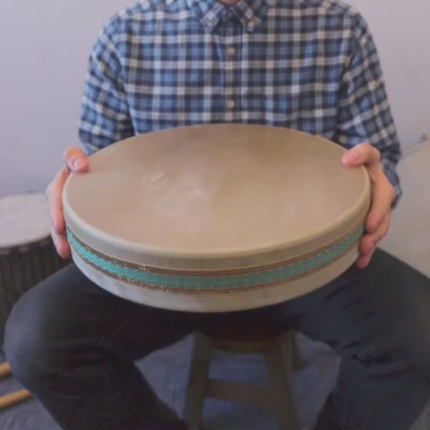 Large ocean drum sound demonstration video