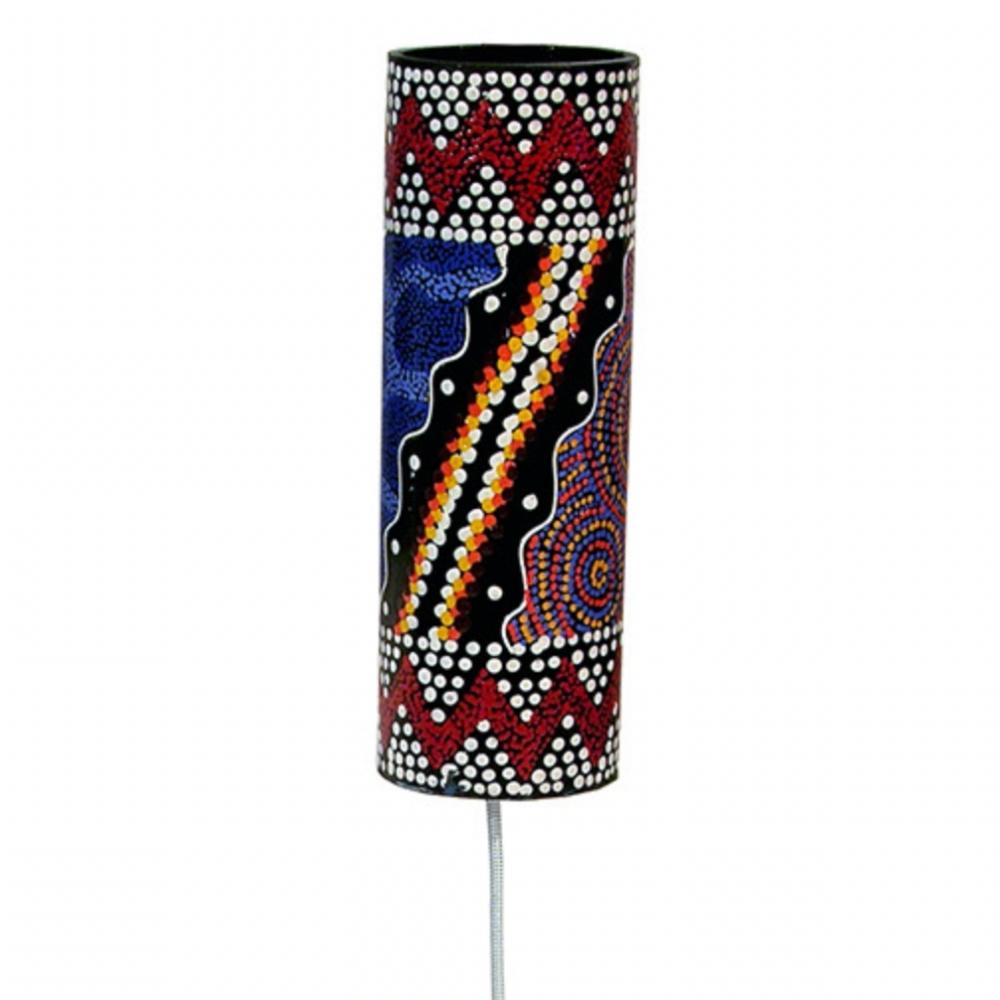 Thunder drum hand painted in shapes theme