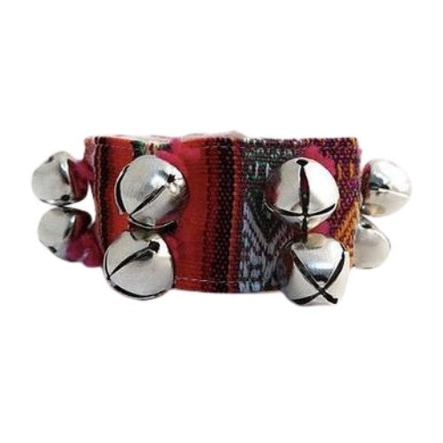 Red band picota wrist bells