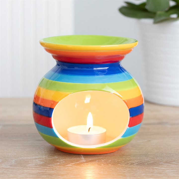 Rainbow oil burner