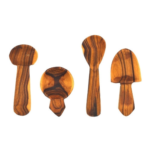 nyeri olive wood spice spoons