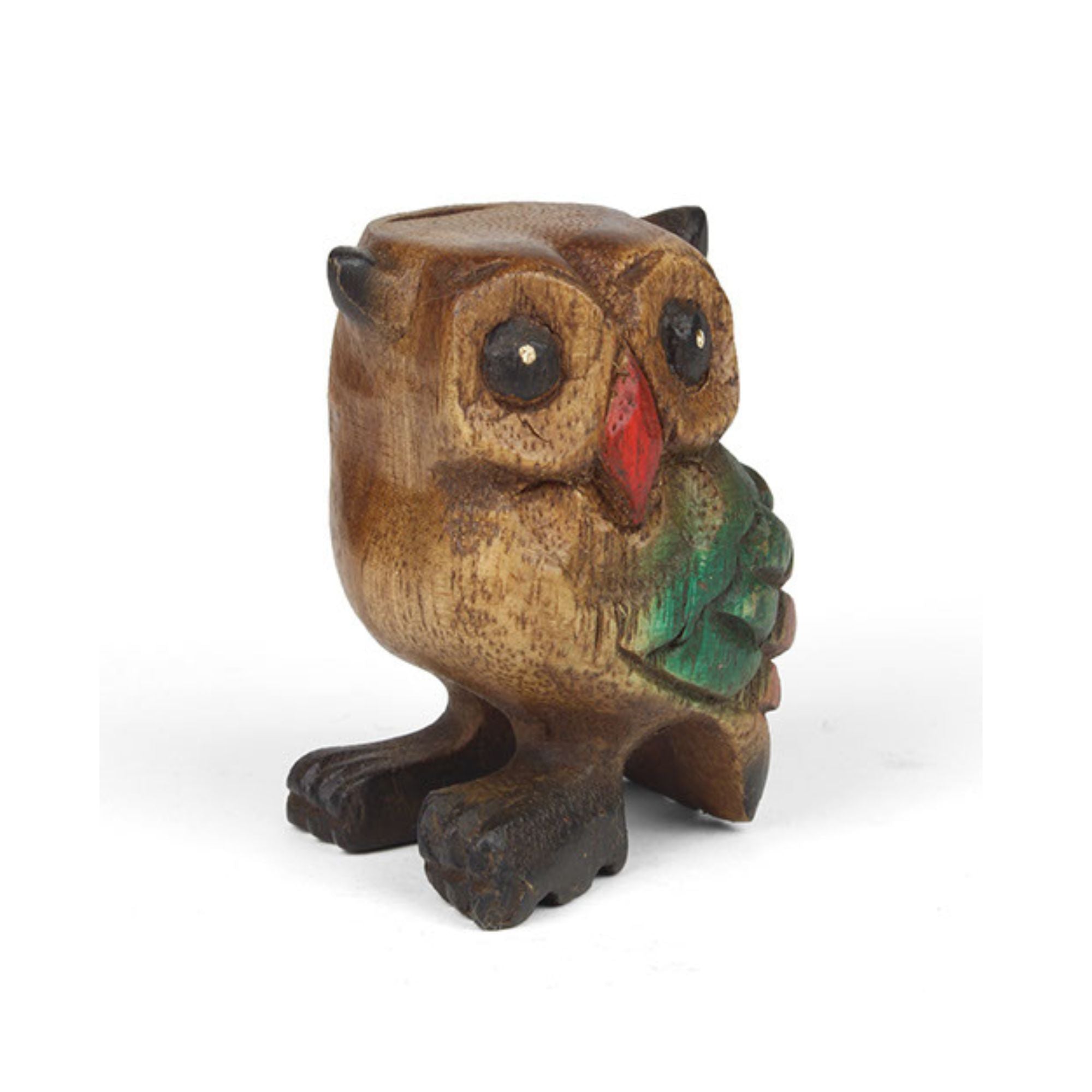 mini owl wooden flute