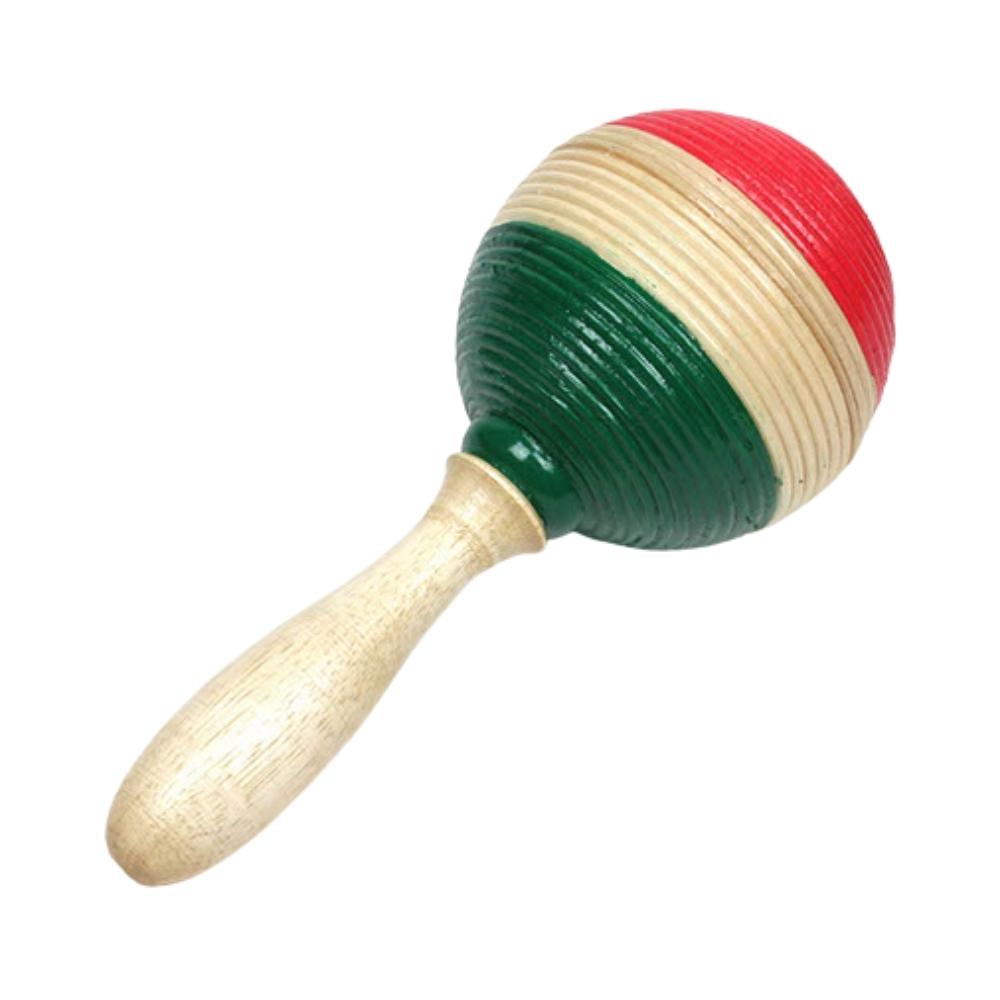 large head Ratan shaker red white and green 