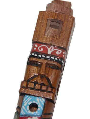 Peruvian Tarka Flute - Carved Culture