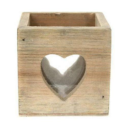 Heart Candle Holder - Carved Culture
