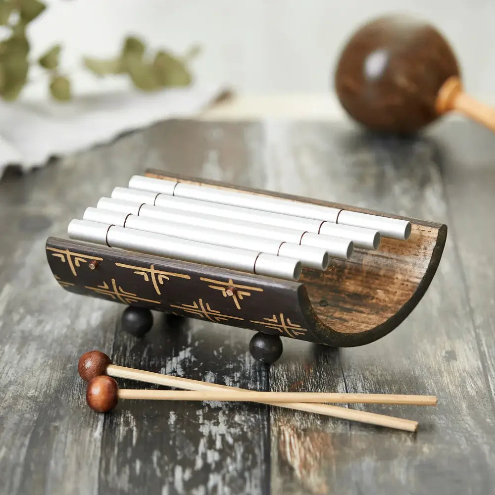 5 note Indonesian gamelan xylophone 