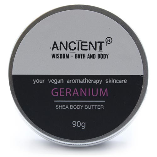 vegan geranium she body butter