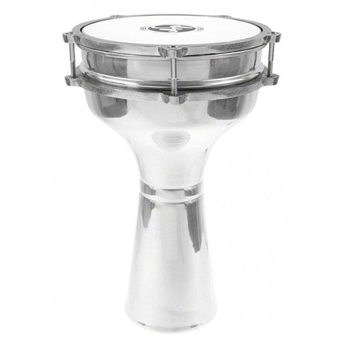 large darabuka drum solid metal and plastic head tuneable