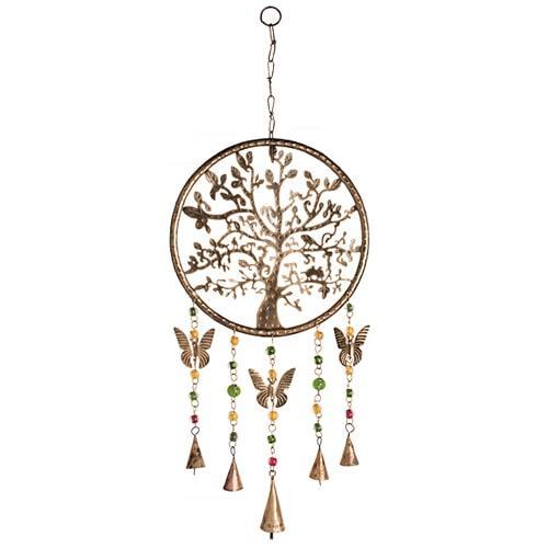 Tree of Life Wind Chime - Carved Culture