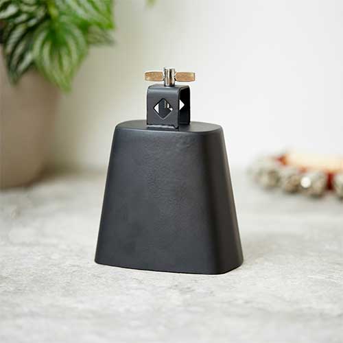 large cow bell black