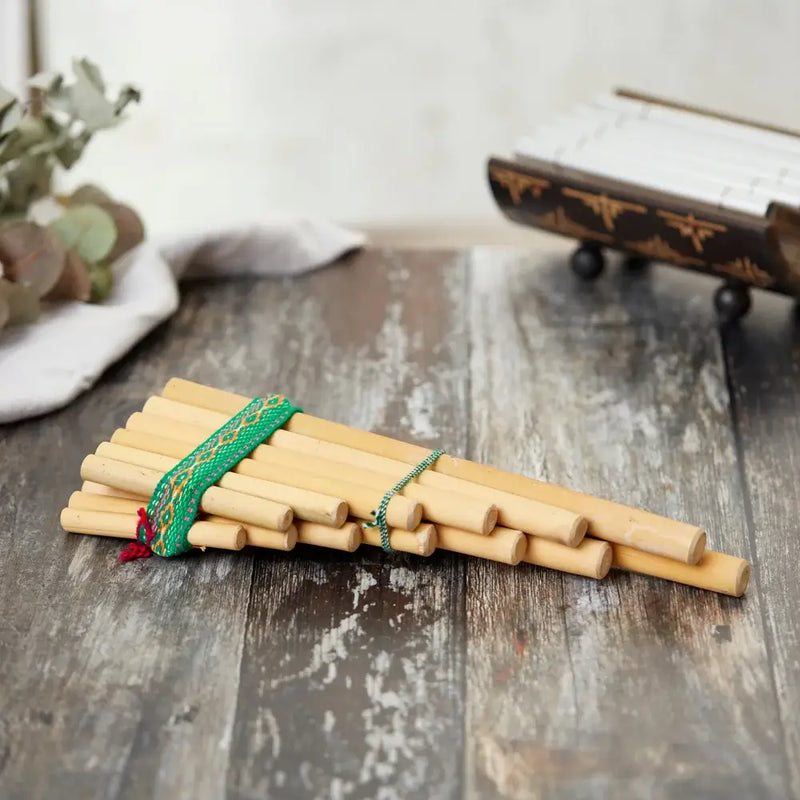 South American Bamboo panpipes 
